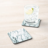 Dunkeltürkisfarbener Venenmarmor Untersetzer (Rechte Seite)