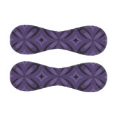 Dunkelviolett gefärbtes Retro-Muster Baseball (Paneele)