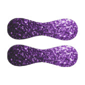 Dunkelvioletter falscher Glitter funkelt Bling Baseball (Paneele)