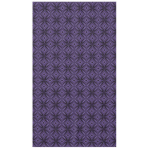 Dunkelviolettes Retro-Muster Tischdecke