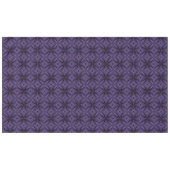 Dunkelviolettes Retro-Muster Tischdecke (Vorderseite (Horizontal))