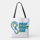 dunkelweißer Hintergrund Tasche (Rückseite)