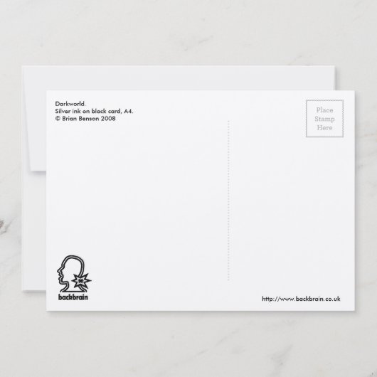 Dunkelwelt, Flachkarte (Silber) (Rückseite)