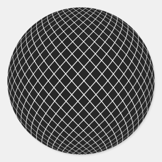 Dunkelwelt Runder Aufkleber (Vorderseite)