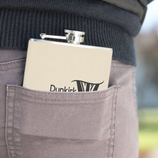 Dunkerque-Geist-Flasche Flachmann (Beispiel)