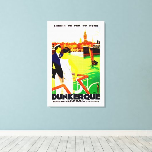 Dunkerque Leinwanddruck (Insitu (Holzboden))