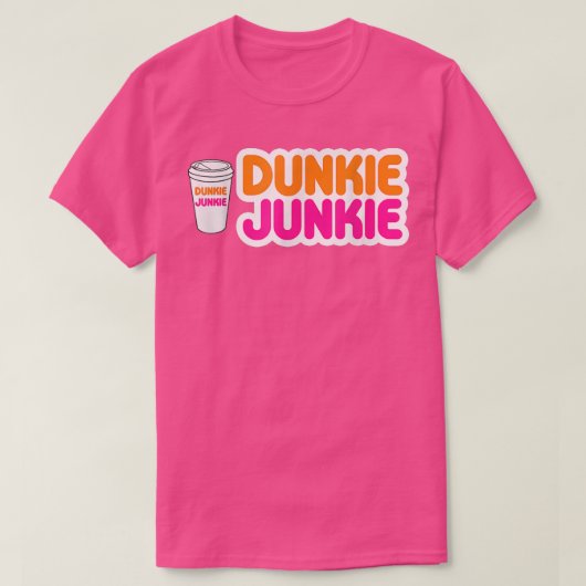 Dunkie Junkie Coffee Love Funny Coffee Saying 2022 T-Shirt (Design vorne)
