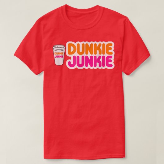 Dunkie Junkie Coffee Love Funny Coffee Saying 2022 T-Shirt (Design vorne)