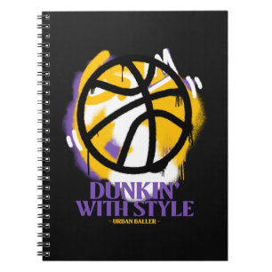 Dunkin’ with Style Urban Baller Notizblock
