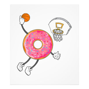 Dunking Donut Hole Food Champ Fotodruck
