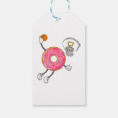 Dunking Donut Hole Food Champ Geschenkanhänger (Rückseite)
