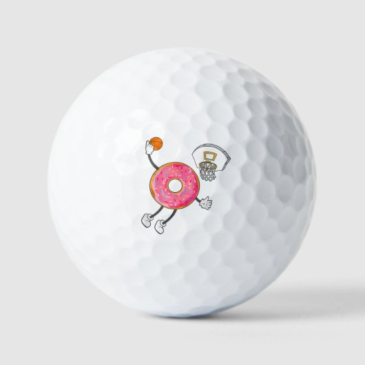 Dunking Donut Hole Food Champ Golfball (Vorderseite)