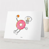 Dunking Donut Hole Food Champ Karte (Rückseite)