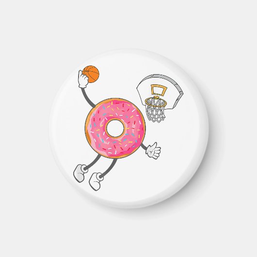 Dunking Donut Hole Food Champ Magnet (Vorne)