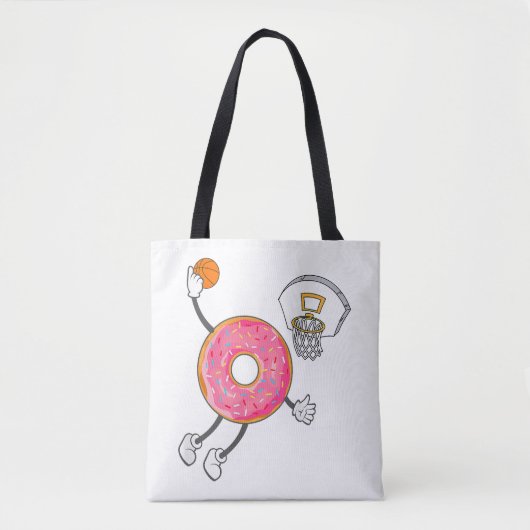 Dunking Donut Hole Food Champ Tasche (Vorderseite)