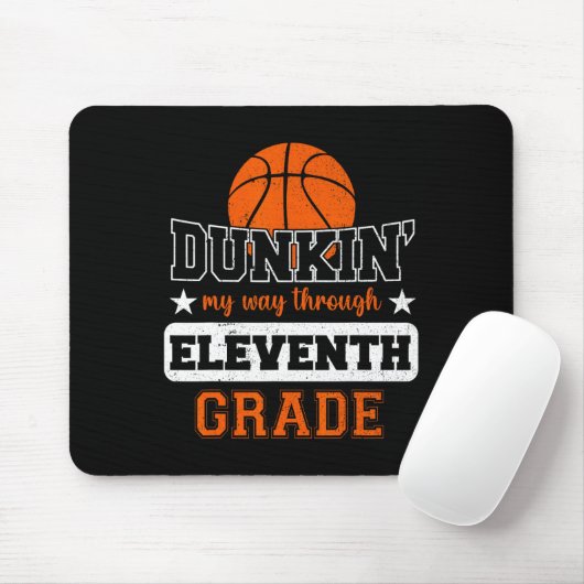 Dunking Mein Weg durch die 11. Klasse Bysketbyll B Mousepad (Mit Mouse)