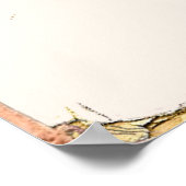 Dunkirk Beach Reiseplakat Poster (Ecke)