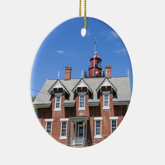 Dunkirk Lighthouse Keramik Ornament (Rechts)