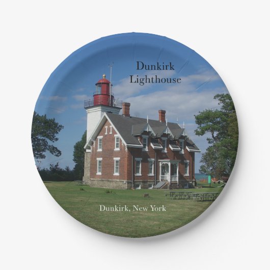 Dunkirk Lighthouse Papierteller (Vorderseite)