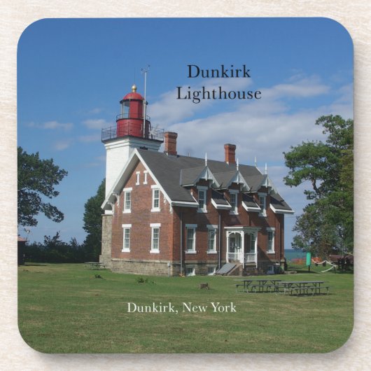 Dunkirk Lighthouse Set von 6 Untersetzer aus Kunst (Vorderseite)