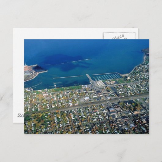 Dunkirk Luftbild Postkarte (Vorne/Hinten)