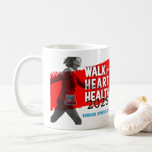 Dunkirk Sportzone HerzHero Tasse (Mit Donut)