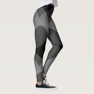 Dunkle abstrakte Leggings