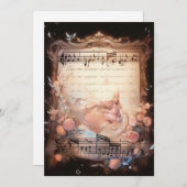 Dunkle Abstrakte Weihnachtskarten - Digital Feiertagskarte (Vorne/Hinten)