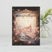 Dunkle Abstrakte Weihnachtskarten - Digital Feiertagskarte (Stehend Vorderseite)