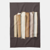 Dunkle Akademie Antike Bücher Geschirrtuch (Vertikal)