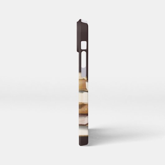 Dunkle Akademie Antike Bücher iPhone Hülle (Linke Seite)