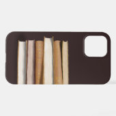 Dunkle Akademie Antike Bücher iPhone Hülle (Rückseite (Horizontal))