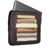Dunkle Akademie Antike Bücher Laptopschutzhülle (Vorne Rechts)