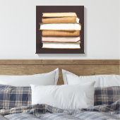 Dunkle Akademie Antike Bücher Leinwanddruck (Insitu (Schlafzimmer))