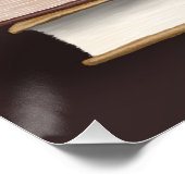 Dunkle Akademie Antike Bücher Poster (Ecke)