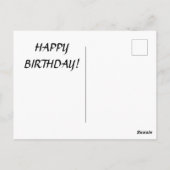 Dunkle Akademie Antike Bücher Postkarte (Rückseite)