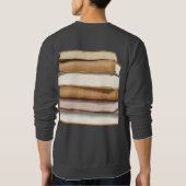 Dunkle Akademie Antike Bücher Sweatshirt (Rückseite)
