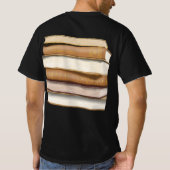 Dunkle Akademie Antike Bücher T-Shirt (Rückseite)