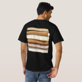 Dunkle Akademie Antike Bücher T-Shirt (Schwarz voll)
