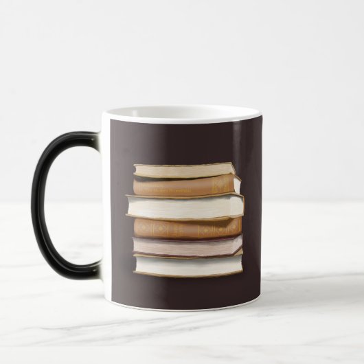 Dunkle Akademie Antike Bücher Verwandlungstasse (Links)