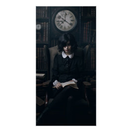 Dunkle Akademie Ästhetische Gotik Mittwoch Poster