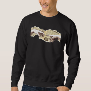 Dunkle Akademie ästhetische Schöpfung von Adam dur Sweatshirt