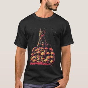 Dunkle Akademie Dobermann Pinscher T-Shirt