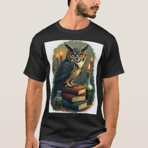 Dunkle Akademie-Eule liest ein weiteres Kapitel Vi T-Shirt