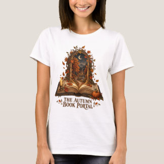 Dunkle Akademie Halloween Buchliebhaber T-Shirt