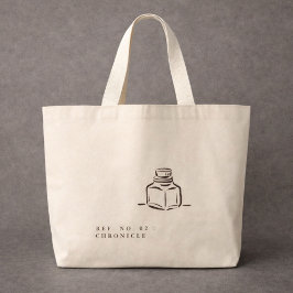 Dunkle Akademie – Introvertiertes Geschenk Bibliot Jumbo Stoffbeutel