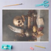 Dunkle Akademie noch Leben mit dem Entziehen des S Seidenpapier (Basteln)