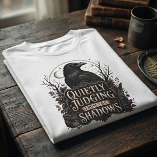 Dunkle Akademie Onyx Barock Rabe T-Shirt