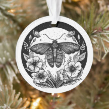 Dunkle akademische Modeerscheinung und Blume