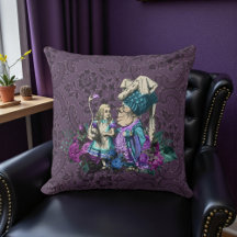 Dunkle Alice Rustikal Tiefes Violett